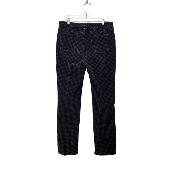 Charter Club Women's Houndstooth Corduroy Pants Size 12 - Picture 2 of 4